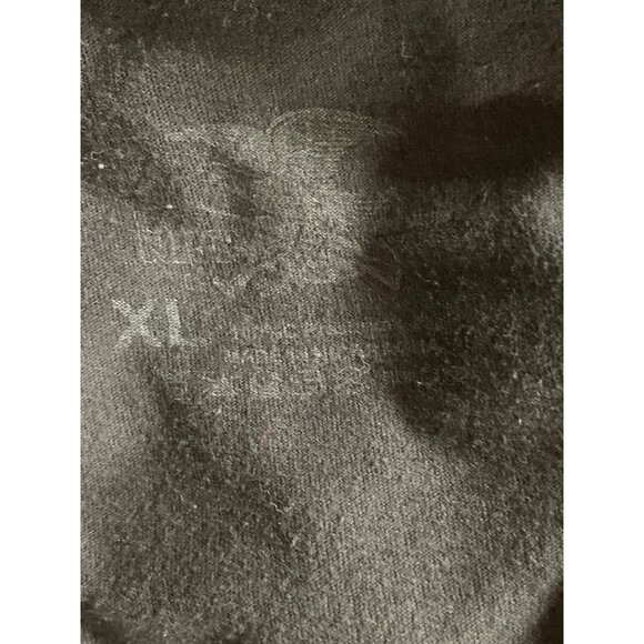 NRA Mens XL Black T-Shirt With American Flag Graphic Print Patriotic Design - Picture 6 of 6